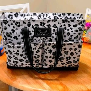 Scout Uptown Girl Leopard print bag